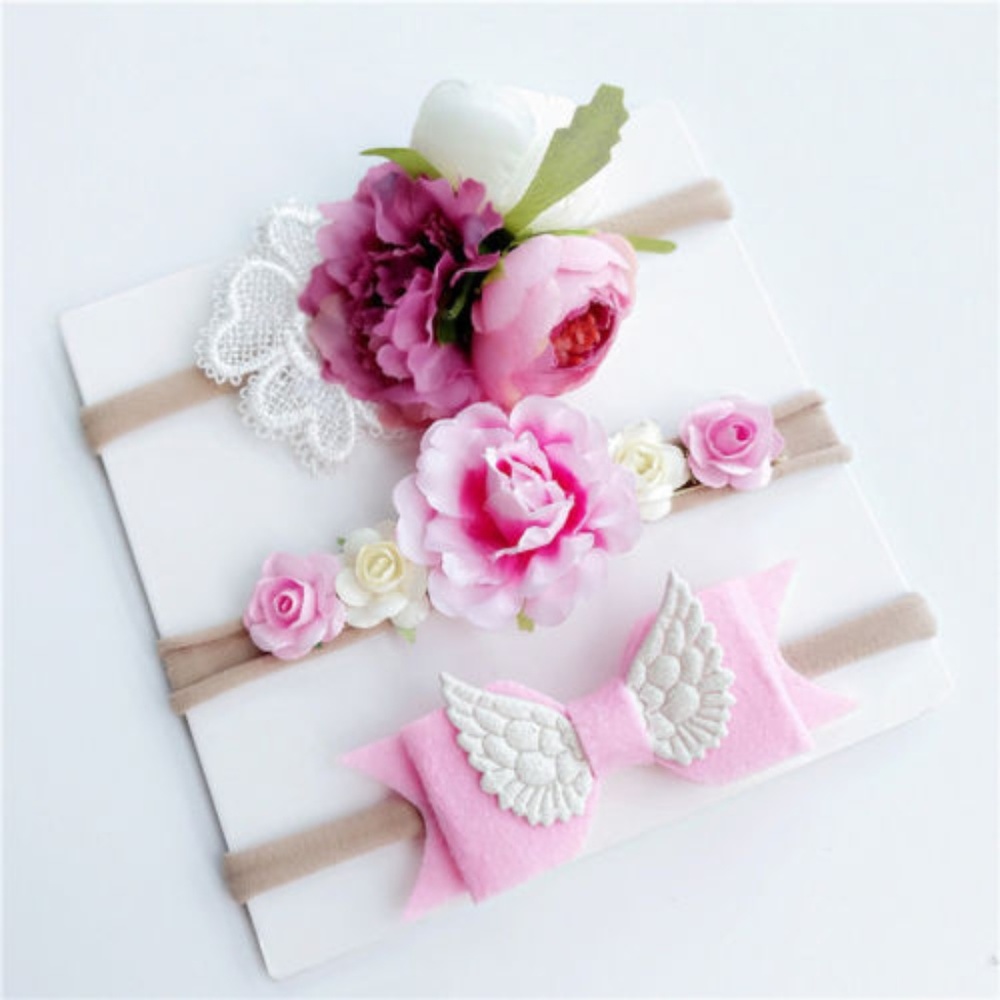 Headband set, Baby Headbands, Newborn Headbands